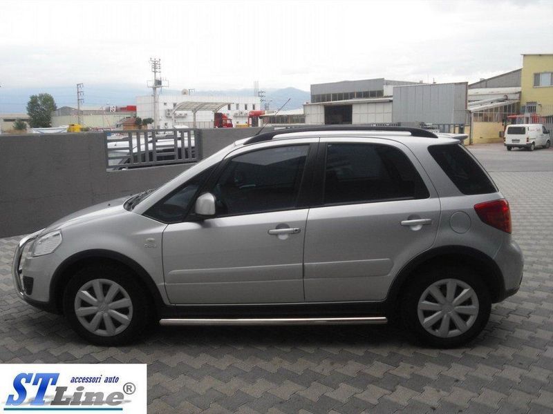 Пороги бічні труба Nissan Juke (2010-2014) D71 без накладок 1647690817 фото