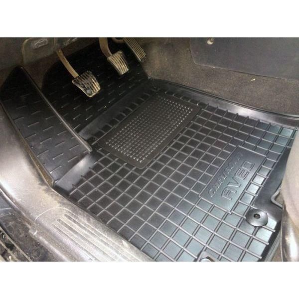 Килимки в салон для Chevrolet Aveo 2004-2012/ Шевроле Авео, Avto-Gumm, Чорні 11135 фото