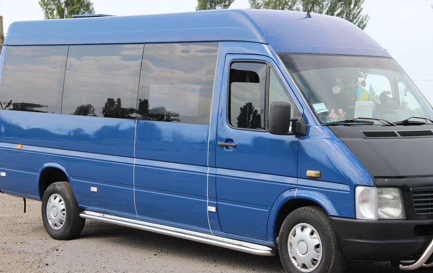 Боковая защита пороги площадка Volkswagen LT-35 1996-2006 кенгурятник защита задняя дуги пороги 0255 фото