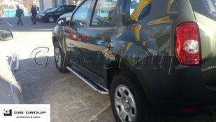 Пороги бічні труба з листом Renault Duster (09-21) D60 1647692852 фото