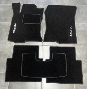 Ворсовые коврики в салон для Acura TLX FWD Передний привод 2014-2020 Чёрные 1772006435 фото