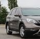 Боковая защита пороги трубы Honda CR-V 2006-2012 кенгурятник защита бампера дуги пороги 0889 фото 4