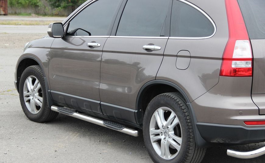 Боковая защита пороги трубы Honda CR-V 2006-2012 кенгурятник защита бампера дуги пороги 0889 фото