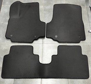 Коврики в салон EVA с 3Д лапой для Hyundai IONIQ 5 2021- Европа Чёрные 2944564432 фото