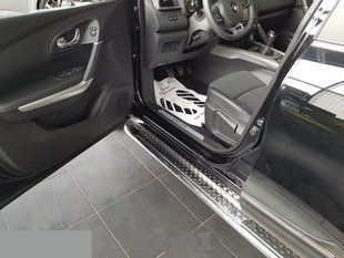 Бічний захист пороги майданчик Renault Kadjar 2015+ кенгурятник захист бампера дуги пороги 0707 фото
