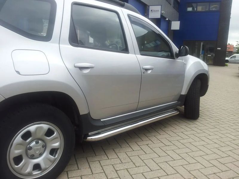 Пороги боковые труба с листом серия "ELIT" Dacia Duster (10+) D60 1647693565 фото