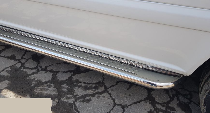 Бічний захист пороги майданчик Mercedes Vito 2010-14,1997-03, 2003-09, 2014+ Захист заднього бампера дуги 0060 фото