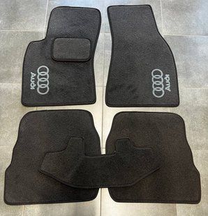 Ворсові килимки в салон для Audi /Ауді A6 С6 (2006-2011), СІРІ 2742888940 фото
