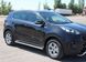 Бічний захист пороги труби Kia Sportage 2016+ кенгурятник захист задня дуги пороги 0221 фото 1