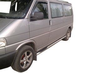 Бічні труби (2 шт., нерж) 60мм, Коротка база для Volkswagen T4 Transporter dug076833 фото