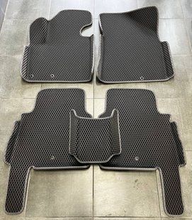 Килимки EVA з бортиками 3Д лапою в салон для HYUNDAI Santa-Fe (2010-2012)/Хюндай Санта Фе 2930936224 фото