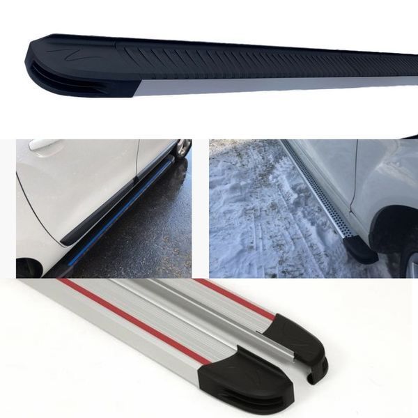 Бічний захист пороги профільні Nissan X-Trail T30 00-07 T31 07-13 T32 2013+ захист заднього бампера дуги 0464 фото