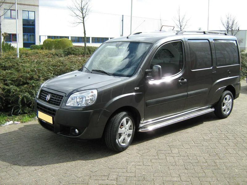 Пороги Fiat Doblo 2000-;2010- /длинн.база /&Oslash;60,тип С2 KB0015027 фото
