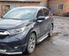 Боковая защита пороги профильные Honda CR-V 2015+ кенгурятник защита бампера дуги пороги 0899 фото 2