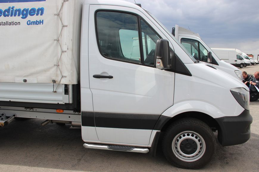 Боковая защита пороги трубы Mercedes Sprinter 2014+, 2006-13, 1995-06 кенгурятник защита задняя дуги пороги 0099 фото