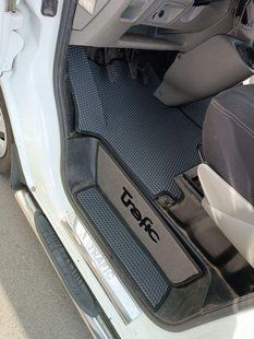 Автокилимки в салон EVA ЕВА для Renault Trafic /Рено Трафік 3Д лапа 1945878837 фото