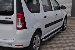 Пороги боковые Dacia Logan MCV (04-13) 1647690526 фото