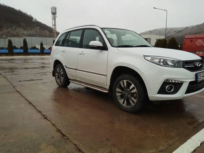 Пороги труба с листом Chery Tiggo 3&nbsp;(14+) 1647695213 фото