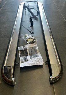 Пороги боковые труба с листом Jeep Grand Cherokee (1995-2013) D60 1647691569 фото