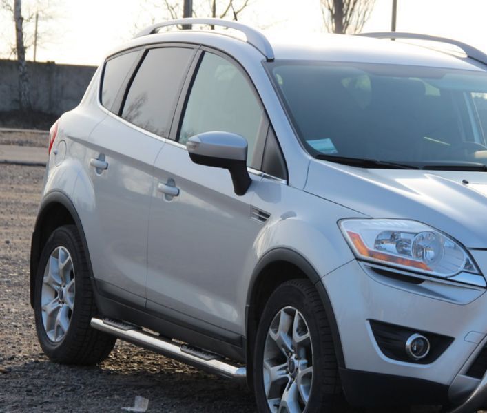 Боковая защита пороги трубы Ford Kuga 2008-12, 2013+, 2017+ кенгурятник защита задняя дуги пороги 0153 фото
