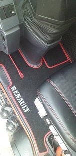 Ворсові килимки в салон для Renault T-Truck АКП 2013/ Рено Т-Трак 1704013927 фото