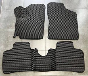 Килимки в салон EVA з 3Д лапою для Geely CK/CK-2 2006/ Джілі CK/CK-2 Чорний 3041676373 фото