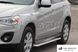 Пороги бічні труба з листом Mitsubishi ASX (13+) D60 Silver 1647692040 фото 2