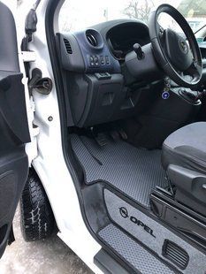 Автокилимки в салон EVA ЕВА з шторками для Опель Віваро/Opel Vivaro (2014-2019) 2116667583 фото
