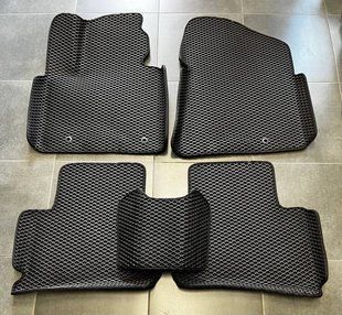 Килимки EVA з бортиками 3Д лапою в салон для Hyundai Tucson 2015-2021 / Хюндай Туксон 3098510575 фото