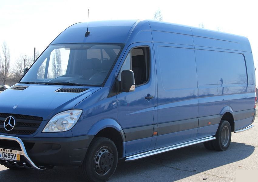 Боковая защита пороги площадка Mercedes Sprinter 2006-13, 1995-06, 2014+ кенгурятник защита задняя дуги пороги 0089 фото