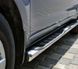 Пороги бічні труба Mazda CX-5 (12+) D71 с накладками 1647690728 фото 1