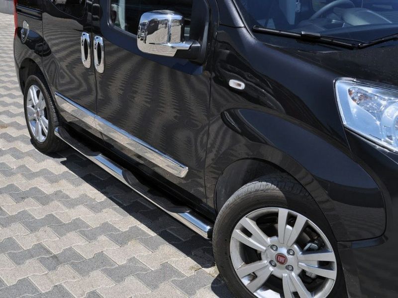 Пороги бічні труба Mazda CX-5 (12+) D71 с накладками 1647690728 фото