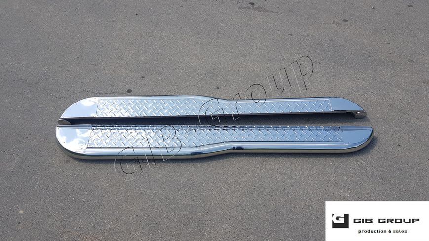 Пороги бічні труба з листом Hyundai Santa Fee (2013-2018) D60 0871.S2-10.6 фото