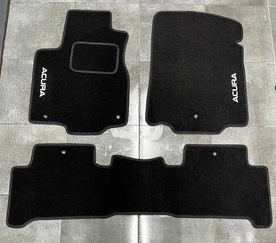 Ворсовые коврики в салон для Acura MDX (2006-2013)/ Акура Мдх Чёрные 2944585487 фото